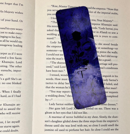 Lady Blue Bookmark