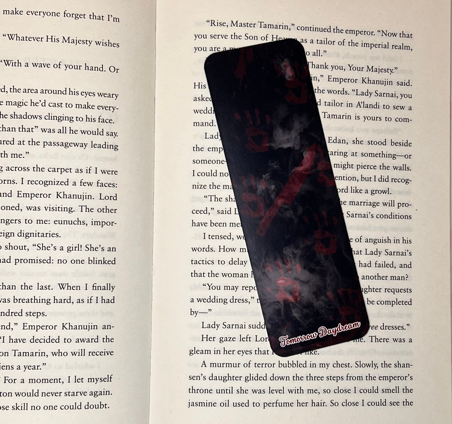 Bloody Hands Bookmark